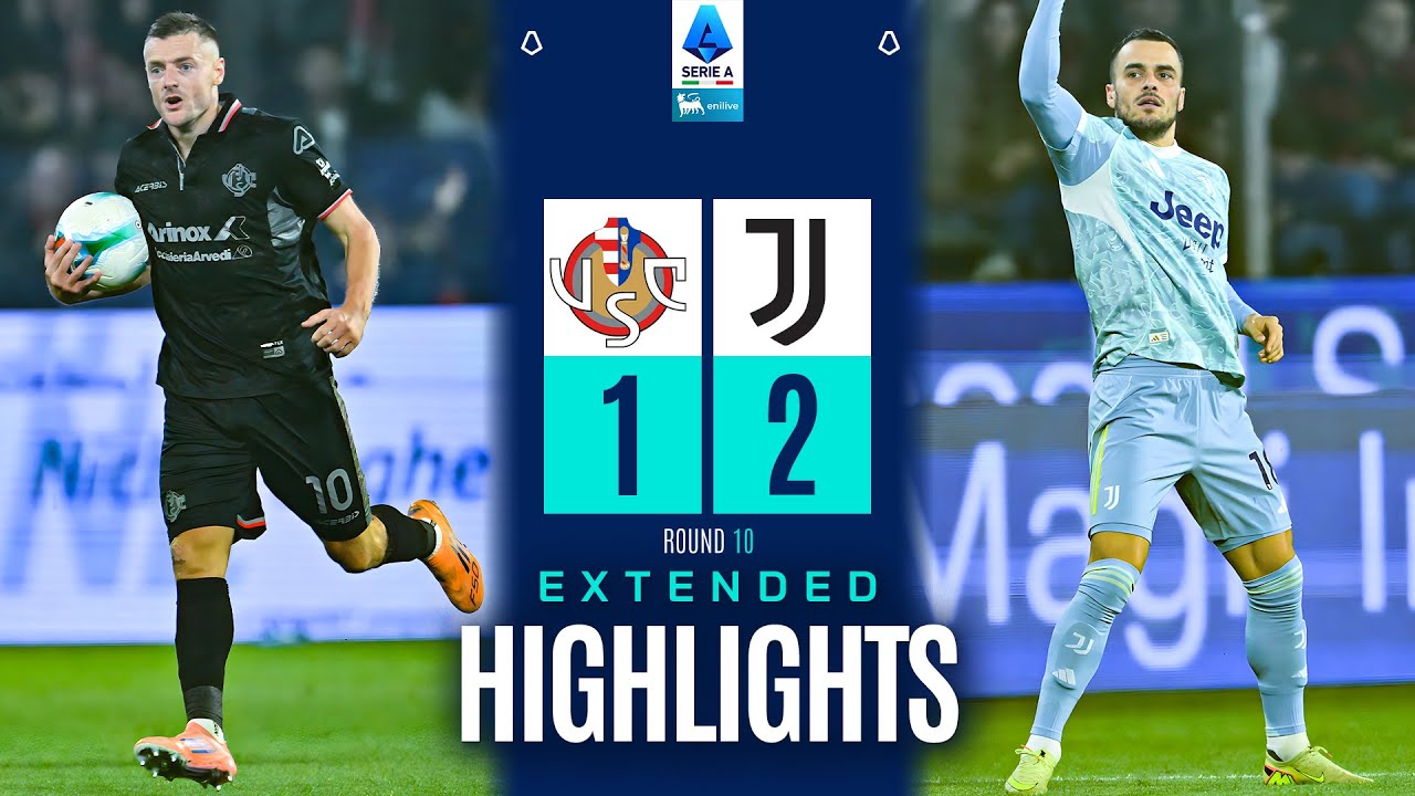 MAXI SINTESI CREMONESE-JUVENTUS 1-2 | EXTENDED HIGHLIGHTS | SERIE A ENILIVE 2025/26