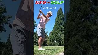 カナダでゴルフ