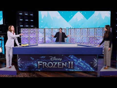 Idina Menzel, Josh Gad, & Evan Rachel Wood Play ‘What Does the Cast of ‘Frozen’ Knows-zen?’