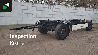 Прицеп контейнеровоз Krone AZ 20ft | Изображение 4 - Autoline