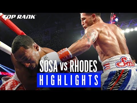 #SosaRhodes Fight Highlights | Jason Sosa vs. Lydell Rhodes