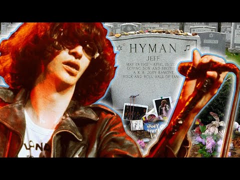 The Ramones-- The grave of Joey Ramone
