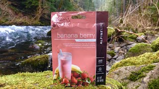 Banana Berry Smoothie | Alpine Aire | Taste Test