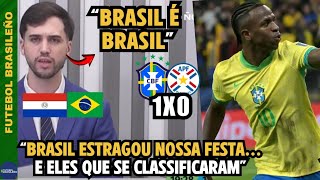 IMPRENSA PARAGUAIA FICOU ARRASADA COM BRASIL 1X0 PARAGUAI E SONHO DA COPA ADIADO PRA ELES