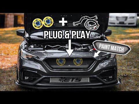 22+ WRX Noble Hella Horn Bracket & CS Grille
