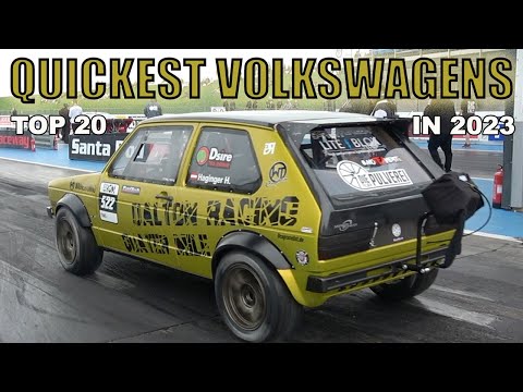 VEEDUBRACING TOP 20 QUICKEST VOLKSWAGENS FROM 2023