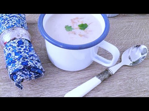 Recette Velouté de poire et roquefort aux noix