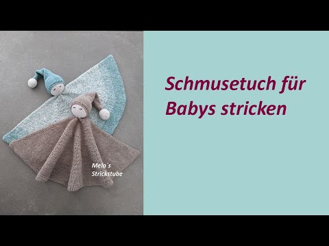 Ragmela 84 - Knit cuddly toy / comforter / baby toy / small sleeping cap