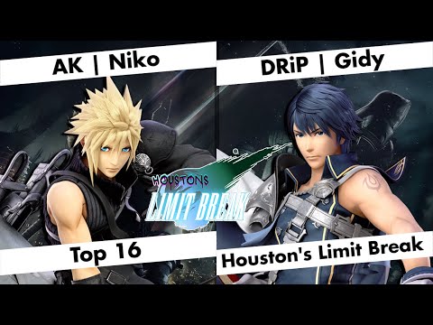 AK | Niko (Cloud) vs DRiP | Gidy (Chrom, Roy) - Top 16 - Houston's Limit Break