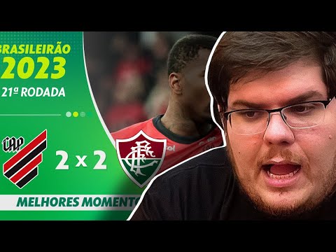 CASIMIRO REAGE A ATLETICO PR 2X2 FLUMINENSE #casimiro