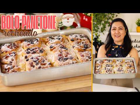 It seems like magic! Panettone cake that comes out of the oven already filled and fluffy! Naka's ...