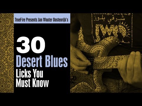 30 Desert Blues Guitar Licks You MUST Know - Intro - Jan Wouter Oostenrijk