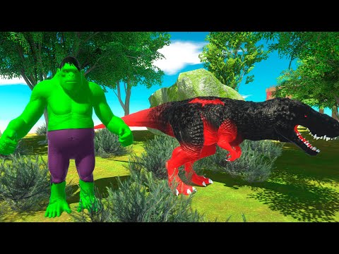 FPS AVATAR WITH RIFLE BATTLE FOR SURVIVAL - Animal Revolt Battle Simulator