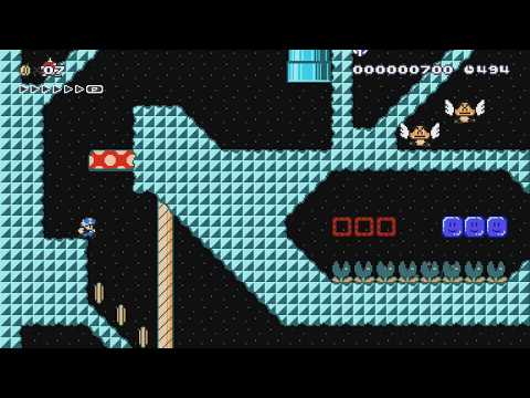 Chromatic Cavern by Veegie - Super Mario Maker 2 - No Commentary 1bw