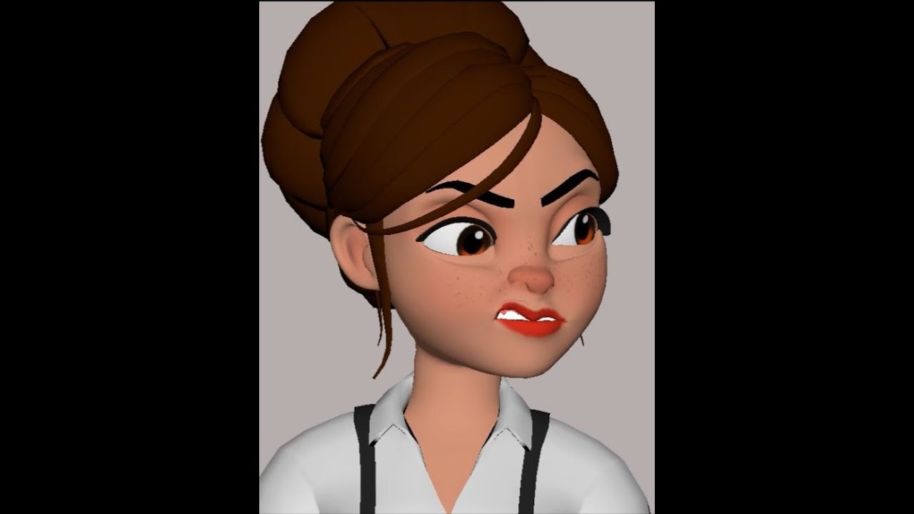 Funny Face Expression- 3D Maya Animation