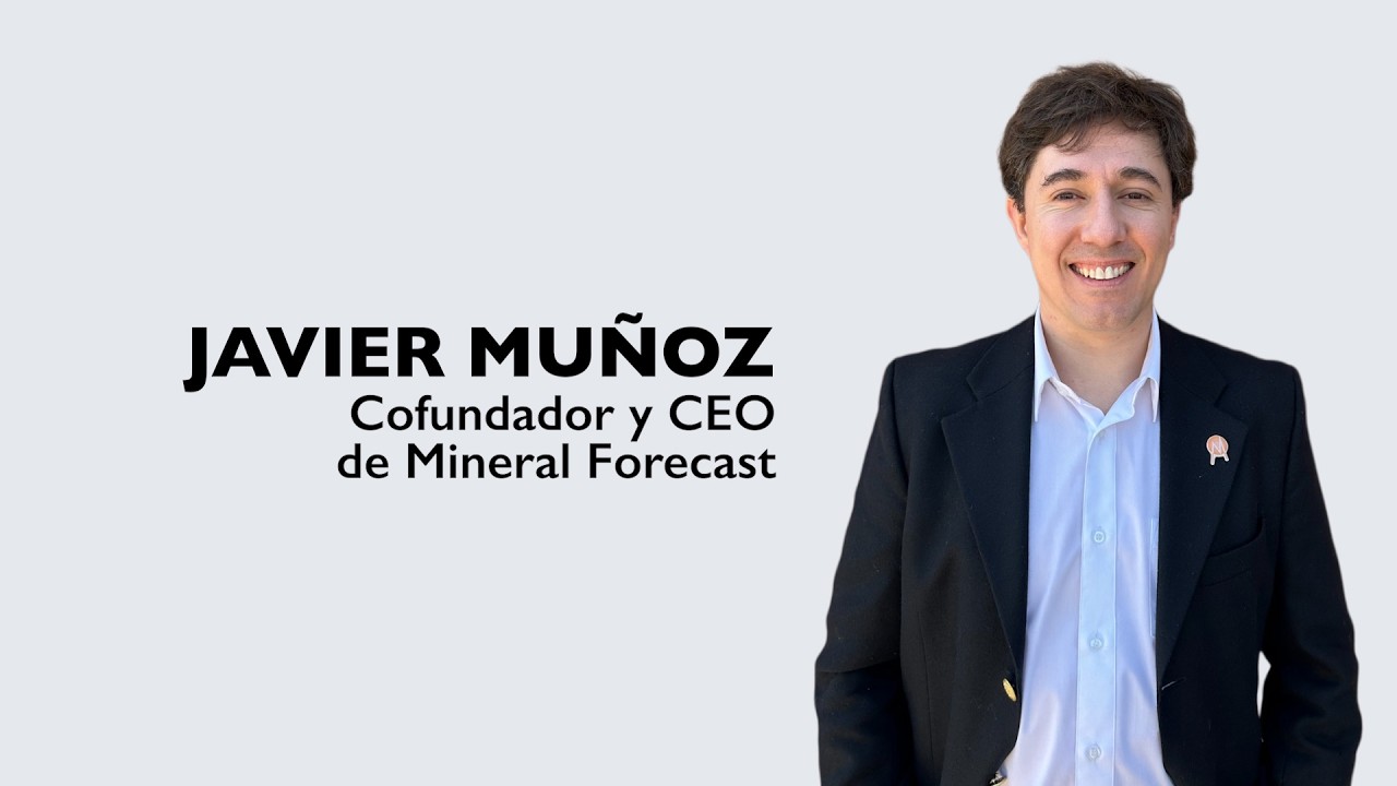 Javier Muñoz, cofundador y CEO de Mineral Forecast
