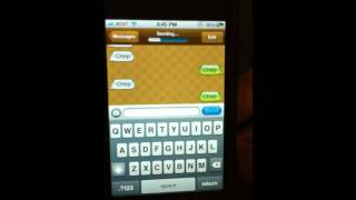 iPhone 4 Nextel Chirp SMS