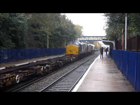 (HD DBS 66095 with DRS 37682 & 37688 on 6V38 through Reading West 19/10/2012
