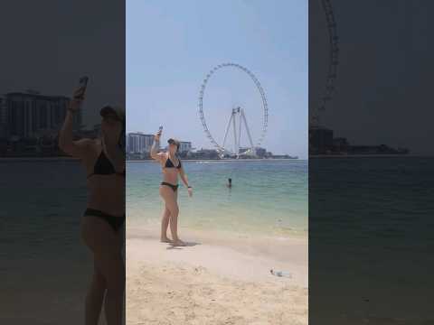 Jbr beach Dubai #jbr #viral