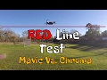 Mavic Pro VS. Blade Chroma - Red Line Stability Test.