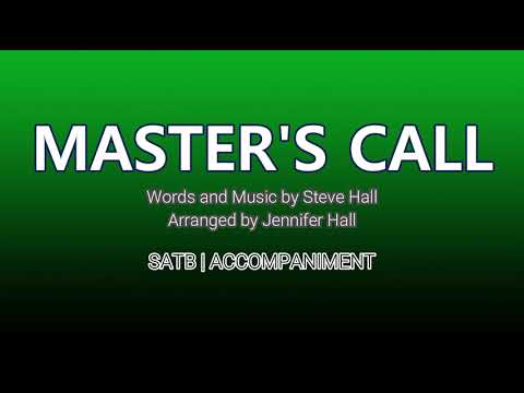 Master's Call | SATB | Piano
