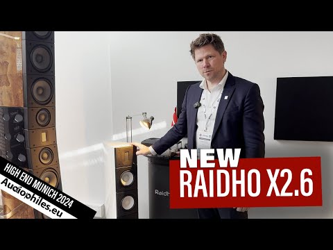 New Raidho X2.6 loudspeakers - Munich High End Show 2024