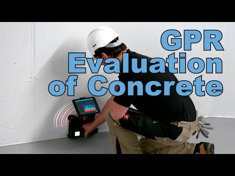 Nondestructive Evaluation of Concrete Using Ground Penetrating Radar (GPR)