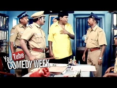 Aaru Movie | Comedy Between Vadivelu And Police