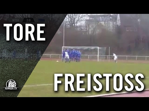 Freistoß-Schlenzer von Sonay Hayran (Wedeler TSV) | ELBKICK.TV
