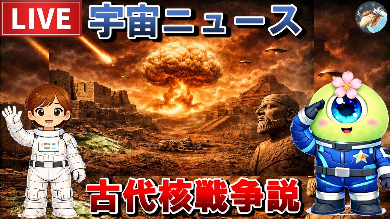 【宇宙ニュース 3/28(土)】NASAが原子力宇宙船を火星へ2028年に打ち上げ、NASAが発表した月面基地構想、古代核戦争説、実在するクリスタルの洞窟、宇宙エレベーターは実現可能？