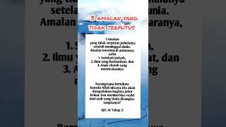 Download lagu 3 amalan yang tidak terputus pahalanya setelah meninggal dunia mp3 Download lagu 3 amalan yang tidak terputus pahalanya setelah meninggal dunia mp3