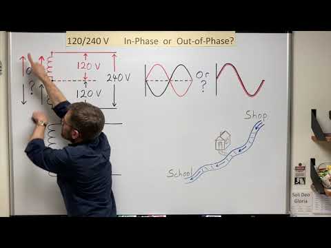 120/240 V  In-Phase or Out-of-Phase