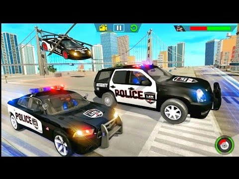 Police Car Transport Plane Simulator - Police Aeroplane🛫  Vichels - Android Gameplay