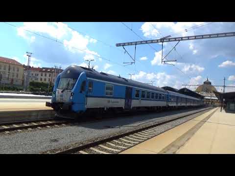 Osobní vlak 7809 odjezd Plzeň hl.n.