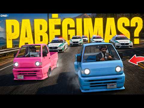 SU TUKTUKAIS PRIEŠ POLICIJĄ? GTA ROLEPLAY LIETUVIŠKAI (OneX.lt)