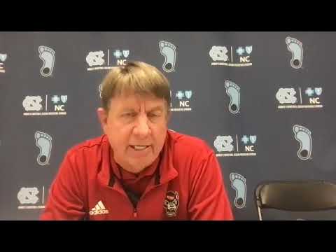 NC State women's basketball press conference post UNC win in Chapel Hill