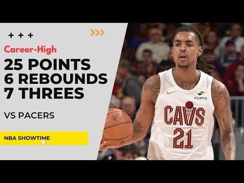 Emoni Bates CAREER-HIGH 25 Points, 7 Threes, 6 Rebs vs Pacers - Apr 13, 2025
