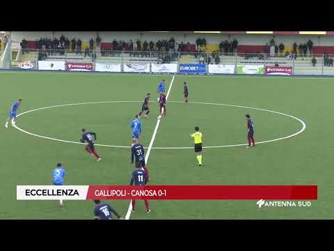 18 GENNAIO 2026 - ECCELLENZA - GALLIPOLI - CANOSA 0-1