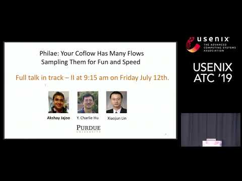 USENIX ATC '19 - Friday Lightning Talks