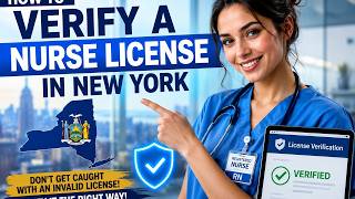 How to verify a nurse license in New York