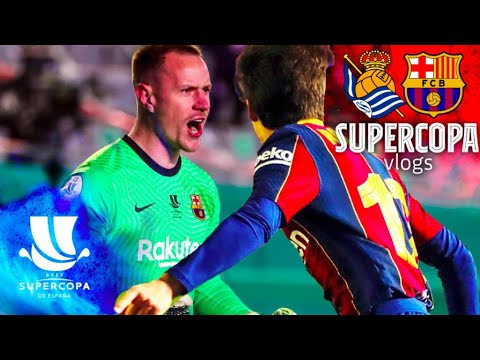 😱💥 INSANE PENALTY SHOOT OUT REACTION FROM CÓRDOBA | SUPERCOPA VLOG (Real Sociedad 1-1 FC Barcelona)