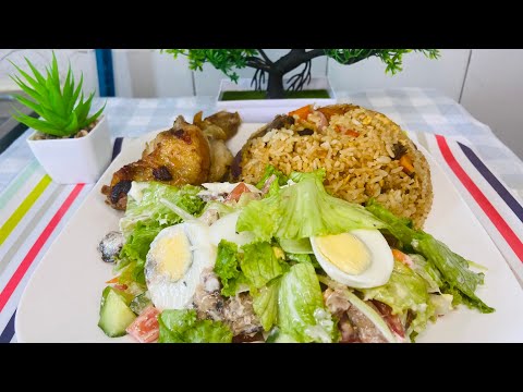 HOW TO PREPARE GHANAIAN VEGETABLE SALAD | SIMPLE GHANAIAN SALAD RECIPE