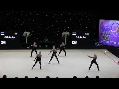 Miss Valentine 2017.FIG RG Senior Group Final.GC Janika.5-hoops.EST