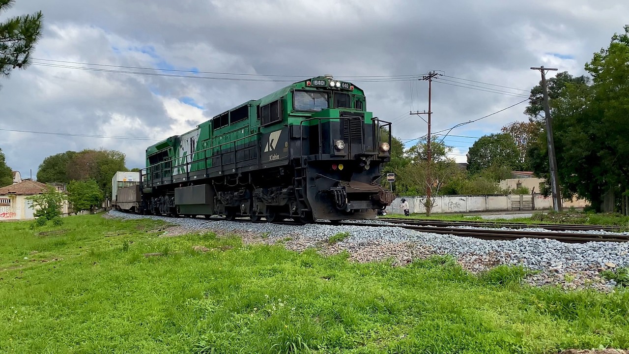 ES43BBi da Klabin de Trem de Containeres da rumo