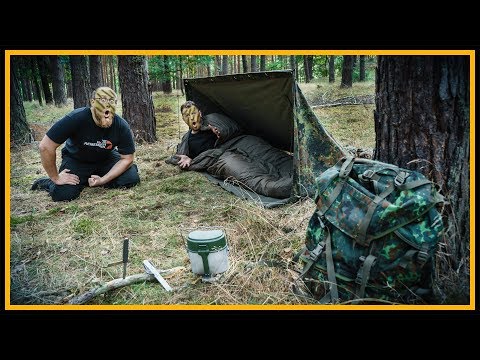 Günstige Bushcraftausrüstung von der Bundeswehr - Outdoor Bushcraft Survival