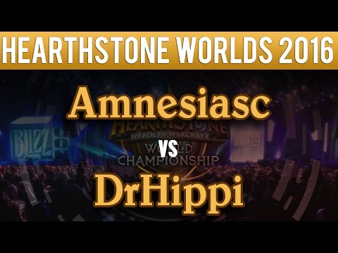 Amnesiasc vs DrHippi - Hearthstone World Championship 2016: Group C Winners Match
