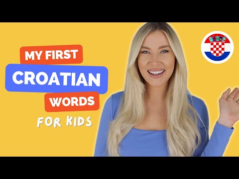 Learn Croatian - My First Croatian Words