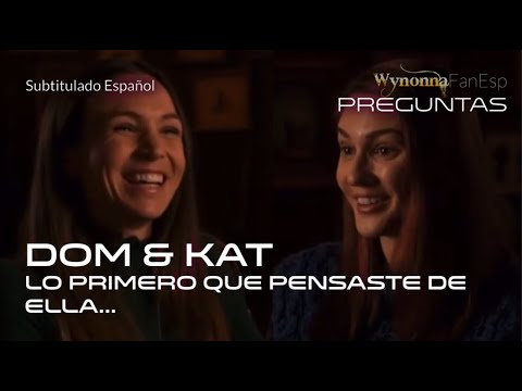 Dom & Kat | Kickstarter Backer | ¿Qué fue lo primero que pensaste de la otra...? | Sub Español
