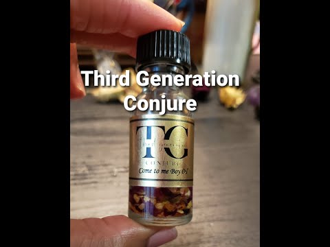Third Generation Conjure oil review!/Come To Me Boy oil❤