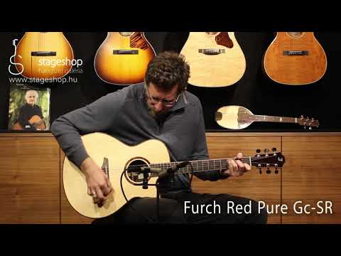 Furch Red Pure Gc-SR acoustic guitar demo in Stageshop